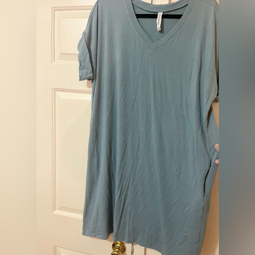 zenana oversized top 1x nwot
